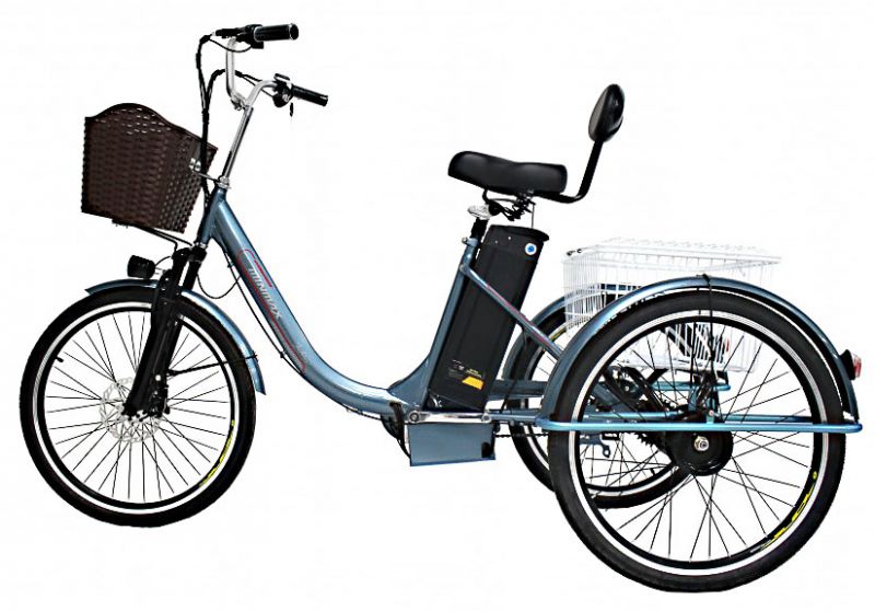 Электровелосипед GreenCamel Трайк-B (R24 500W)(уценка,повреждения ЛКП) Электровелосипед GreenCamel Трайк-B (R24 500W)(уценка,повреждения ЛКП)